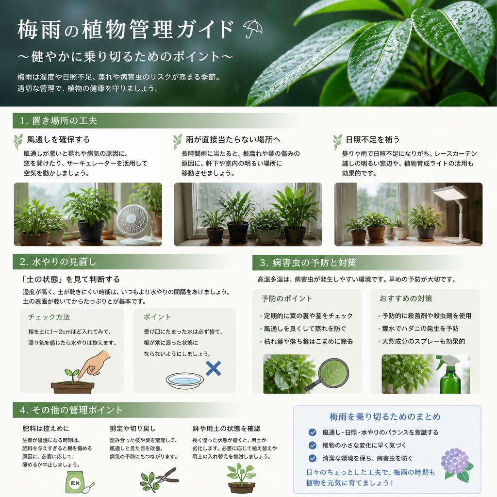 効果的な植物管理のポイント