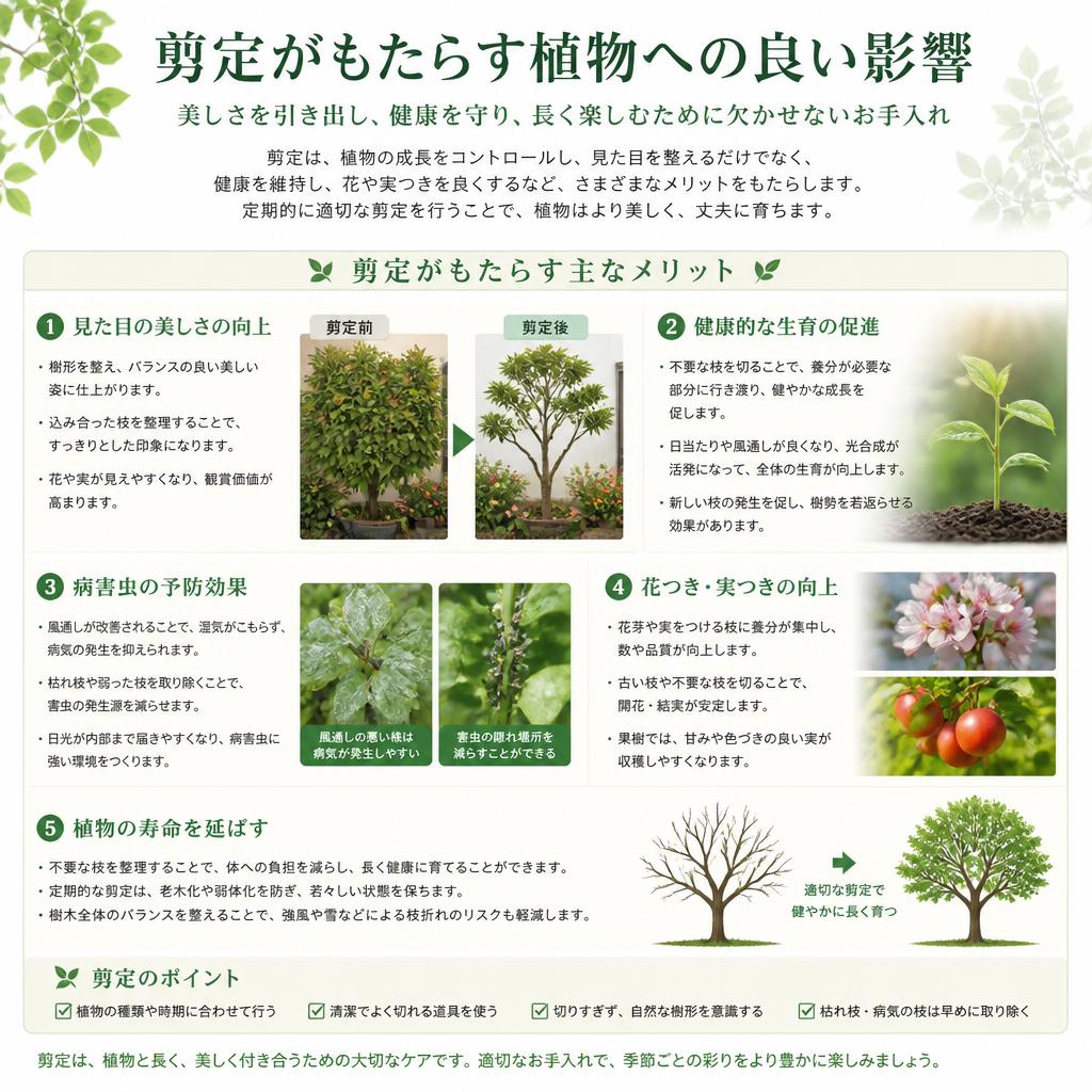2. 剪定のメリット