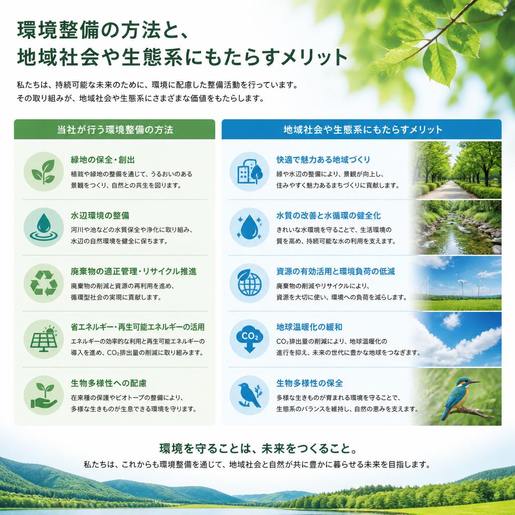 環境整備の取組み