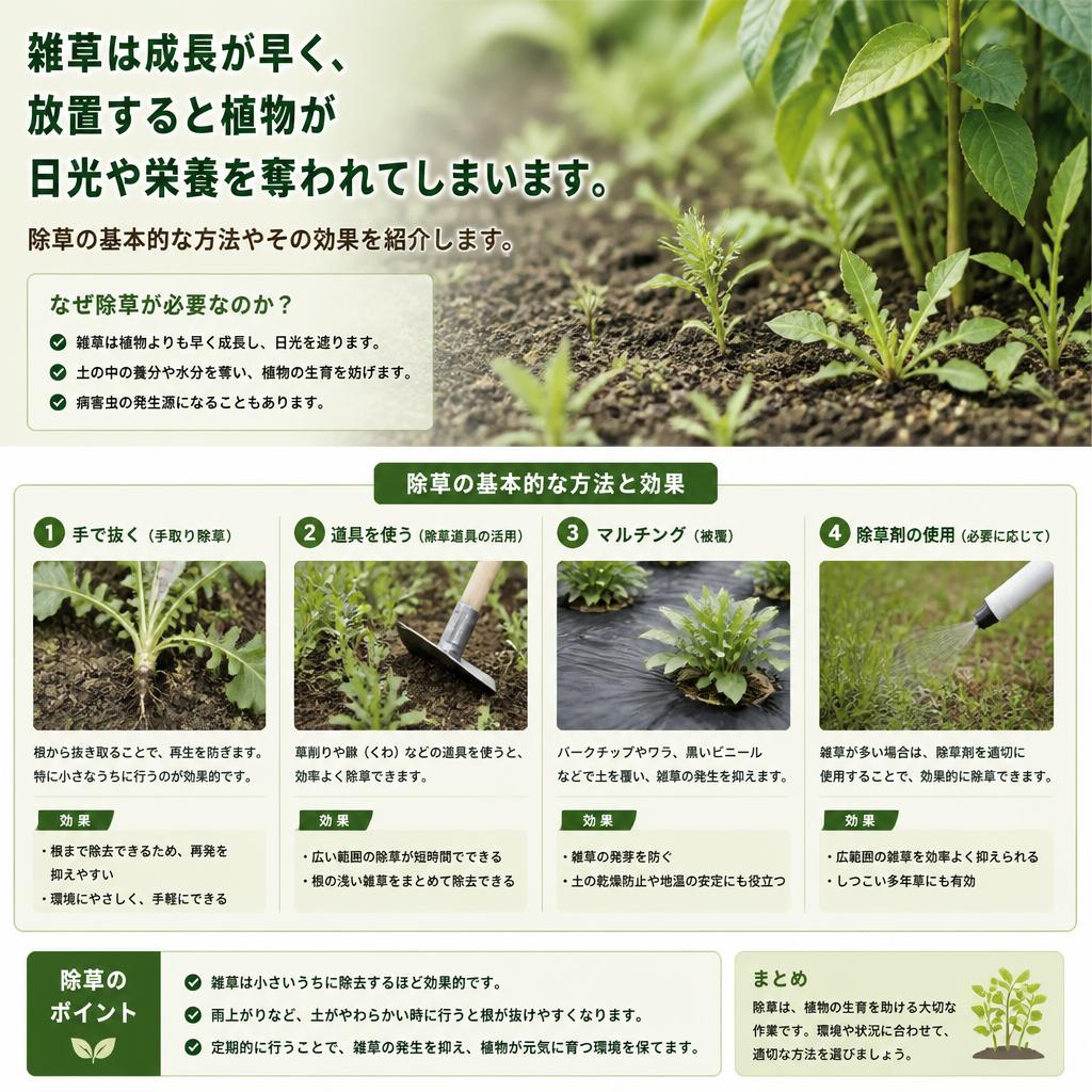 除草の必要性